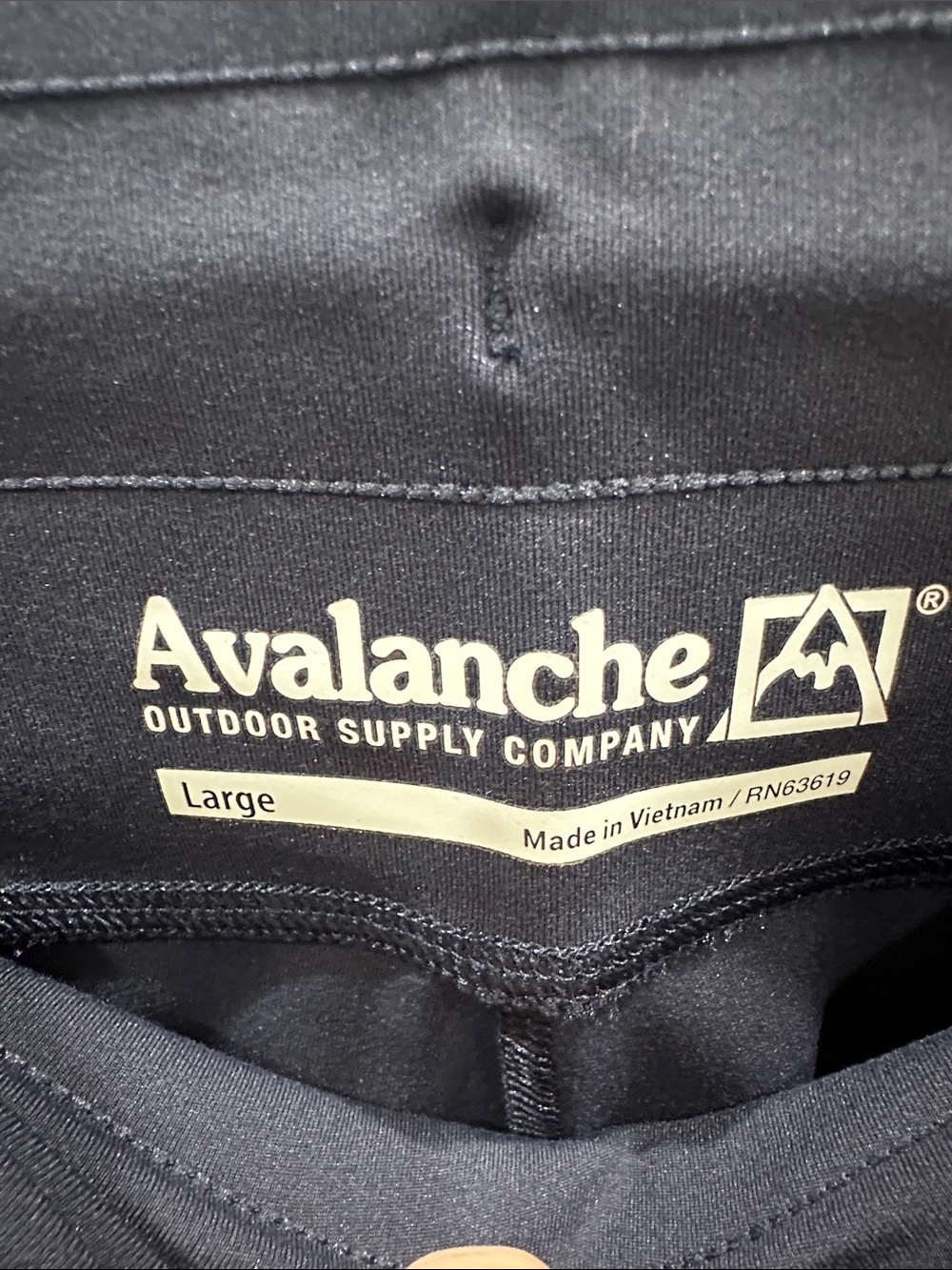 Avalanche Black High Waisted Leggings - Picture 2 of 7
